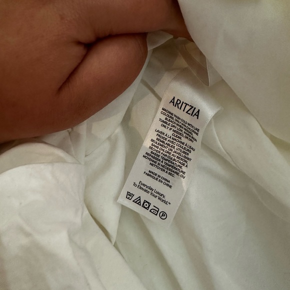 NWT Aritzia Sunday Best Bubbly Poplin Skirt - Picture 5 of 6